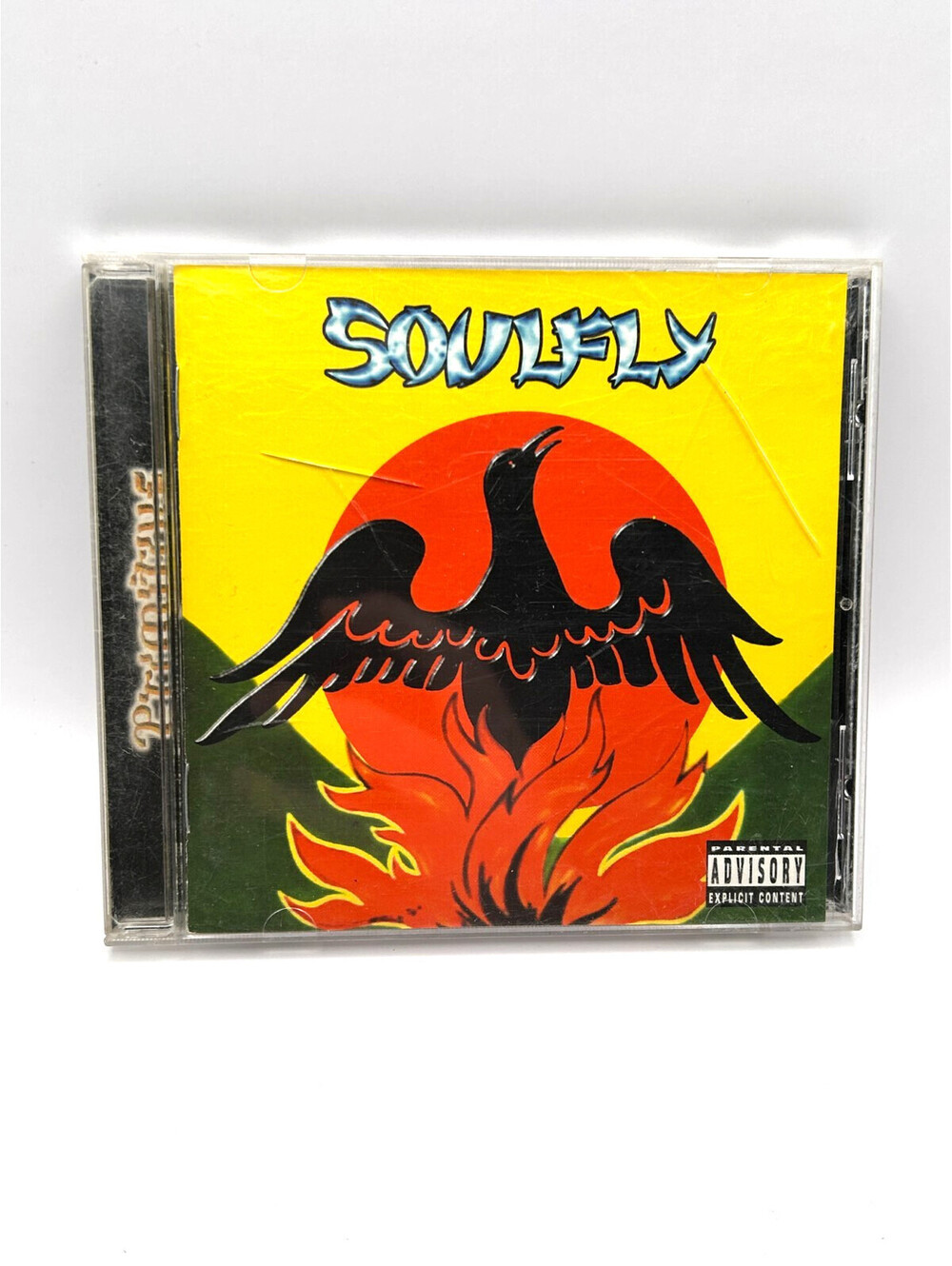 Soulfly Primitive CD 2000 Roadrunner Records Max Cavalera Nu Metal
